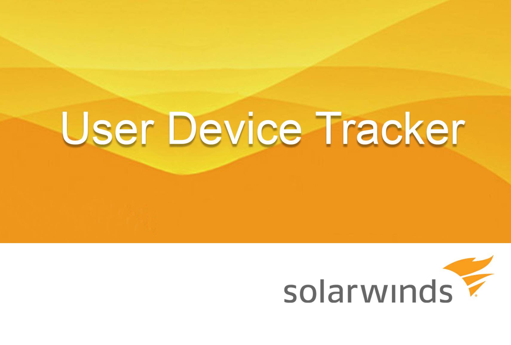 solarwinds SolarWinds User Device Tracker UT25000 (up to 25000 ports) - License with 1st-Year Maintenance